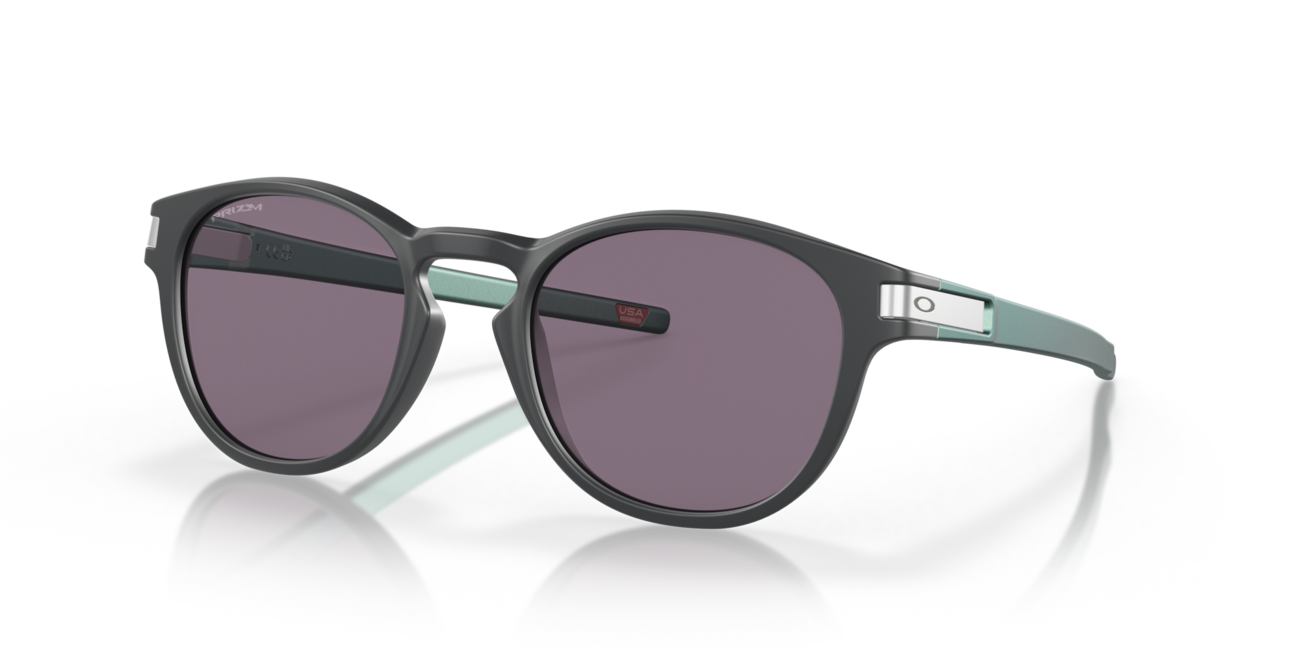 Oakley LATCH сонцезахисні окуляри з оправою Matte Carbon та лінзами Prizm Grey, 53