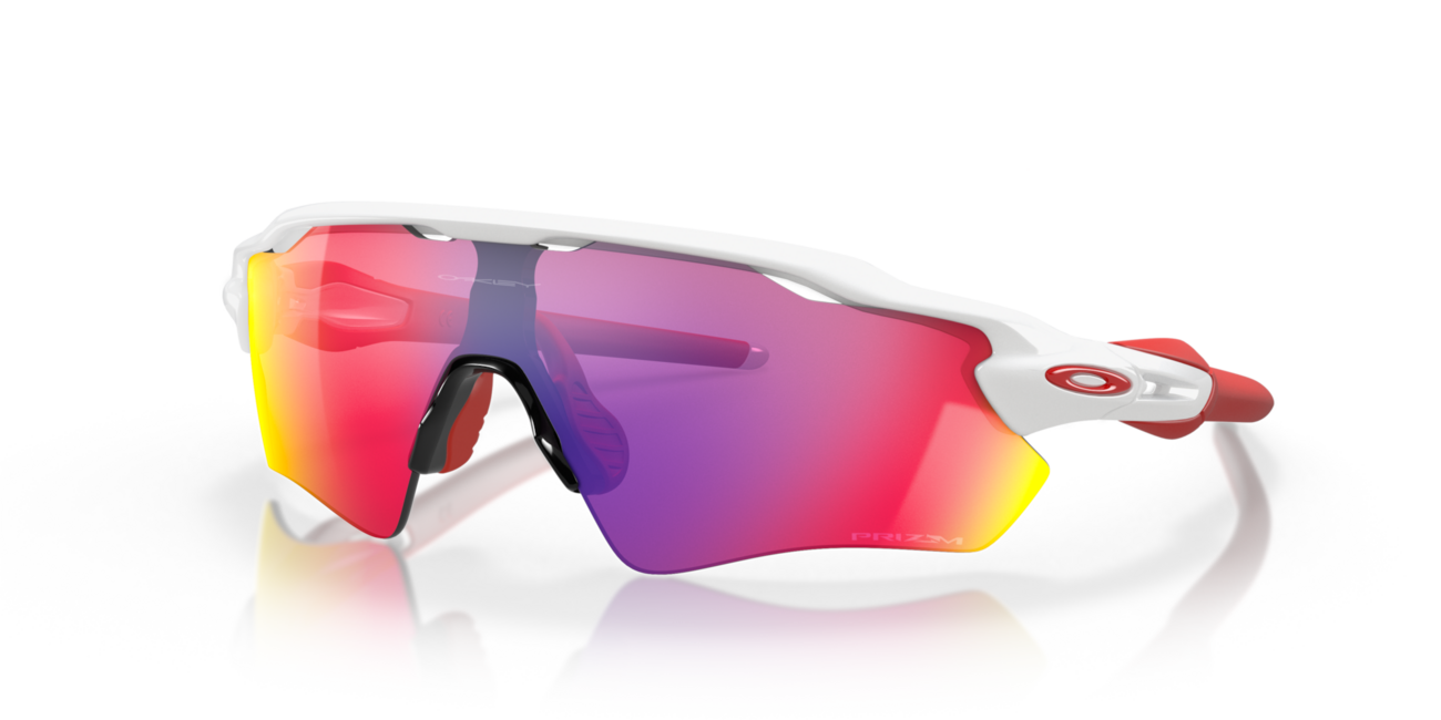 Oakley RADAR EV PATH сонячні окуляри з оправою Polished White та лінзами Prizm Road