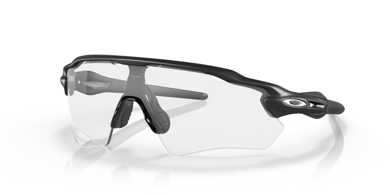 Oakley RADAR EV PATH фотохромні окуляри з оправою Steel та скельцами Clear 50% Black Irid Photo
