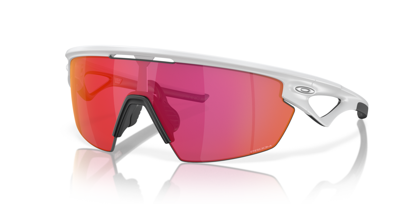 Oakley SPHAERA сонячні окуляри з оправою Matte White та лінзами Prizm Field 36