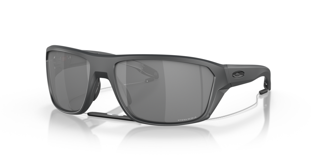 Oakley SPLIT SHOT сонячні окуляри з оправою Matte Carbon і лінзами Prizm Black 64