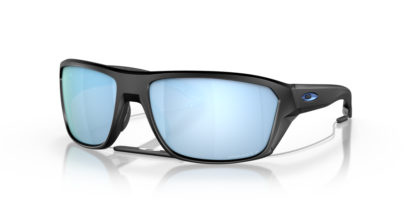 Oakley SPLIT SHOT сонцезахисні окуляри з оправою matte black та лінзами Prizm Deep Water Polar 64