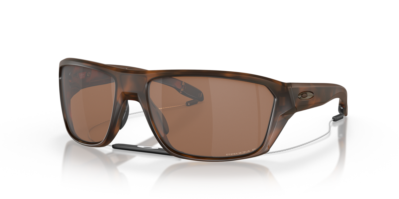 Oakley SPLIT SHOT сонячні окуляри з оправою matte brown tortoise та лінзами Prizm Tungsten Polarized, 64