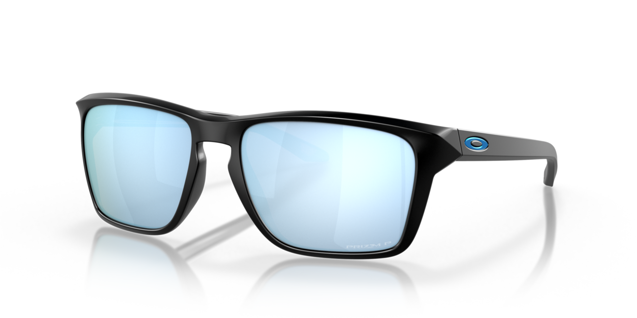 Oakley SYLAS сонячні окуляри з оправою і лінзами, матовий чорний, Prizm Глибокий Water Polar 60