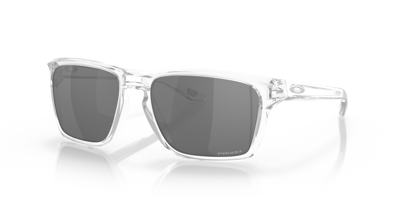 Oakley SYLAS сонячні окуляри з оправою Polished Clear і лінзами Prizm Black, 57