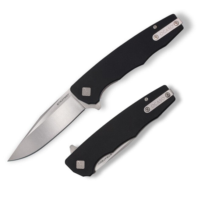 OCASO Strategy складаний ніж black G-10