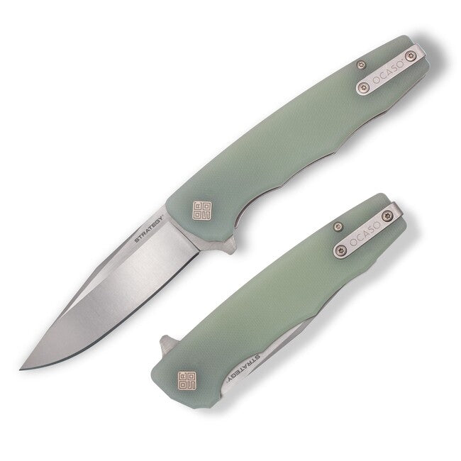 OCASO Strategy закривний ніж Jade G-10