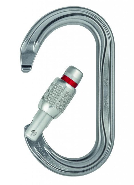 Petzl OK карабін овальний з автоматичною страховкою Ball Lock
