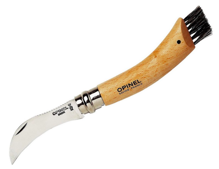 OPINEL N8 складаний ніж з нержавіючої сталі, грибний, 18 см
