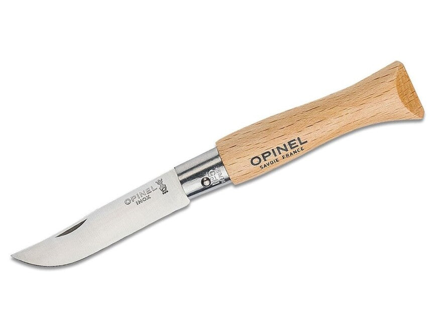 Opinel N°05 Inox складний ніж, коричневий
