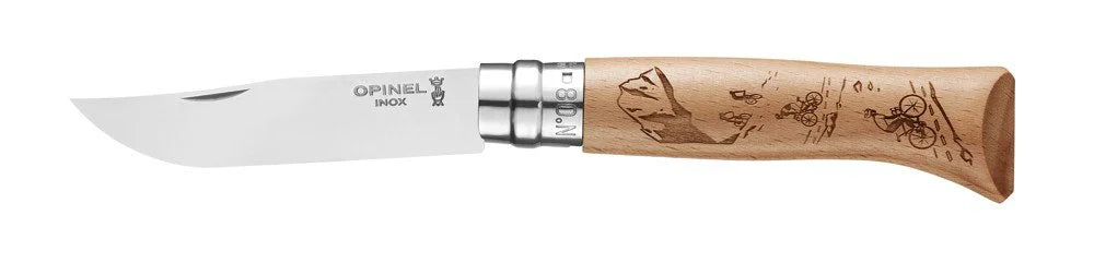 Opinel N°08 складаний ніж Gravure Sport Velo