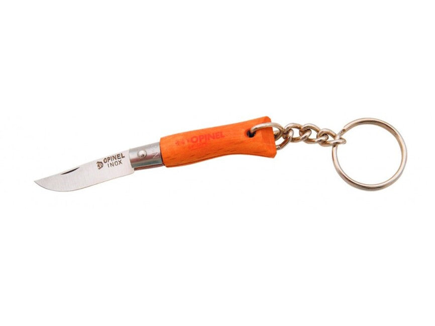 Opinel N°02 складний ніж на брелоку Inox, помаранчевий
