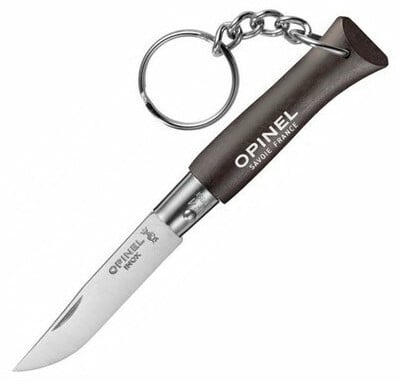 Opinel N°04 складаний ніж на ключах, чорний
