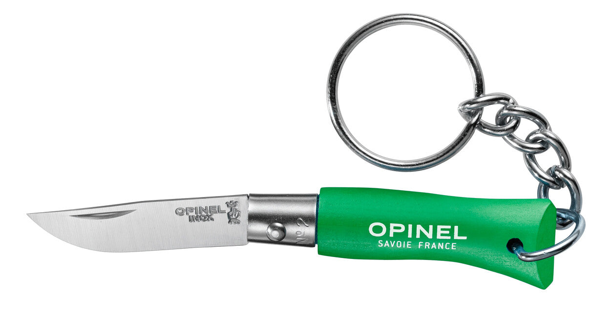 Opinel VRI N°02 складаний ніж на ключах, зелений