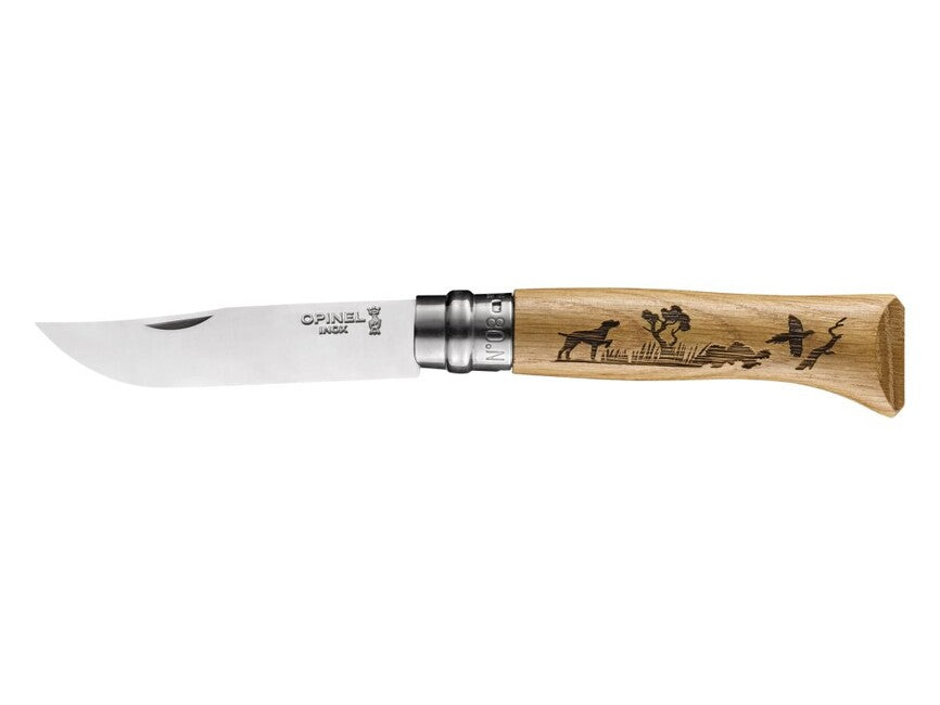 Opinel VRI N°08 складний ніж Animalia Inox, з мотивом собаки 2019