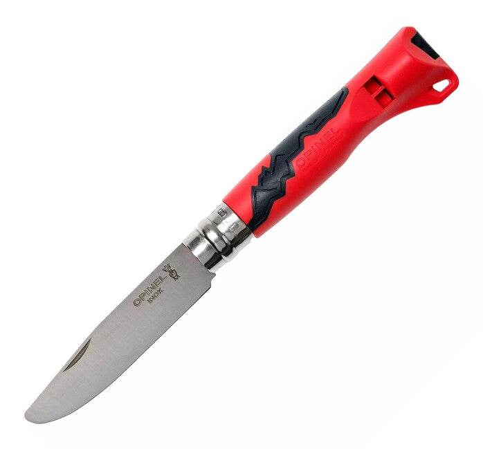 Opinel VRI N°07 Inox Outdoor Junior закривний ніж, червоний