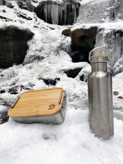 Origin Outdoors Bamboo-Clip ланчбокс з нержавіючої сталі 1,2 л