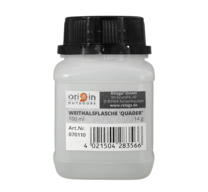 Origin Outdoors Cuboid пляшка з широким горлом, 100 ml, діаметр горла 40 mm