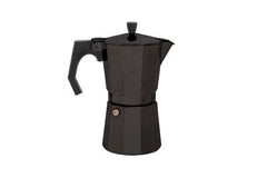 Origin Outdoors Espresso гейзерна кавоварка на 9 чашок, чорна