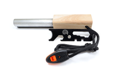 Origin Outdoors Firesteel кремень 2 в 1, коричневий