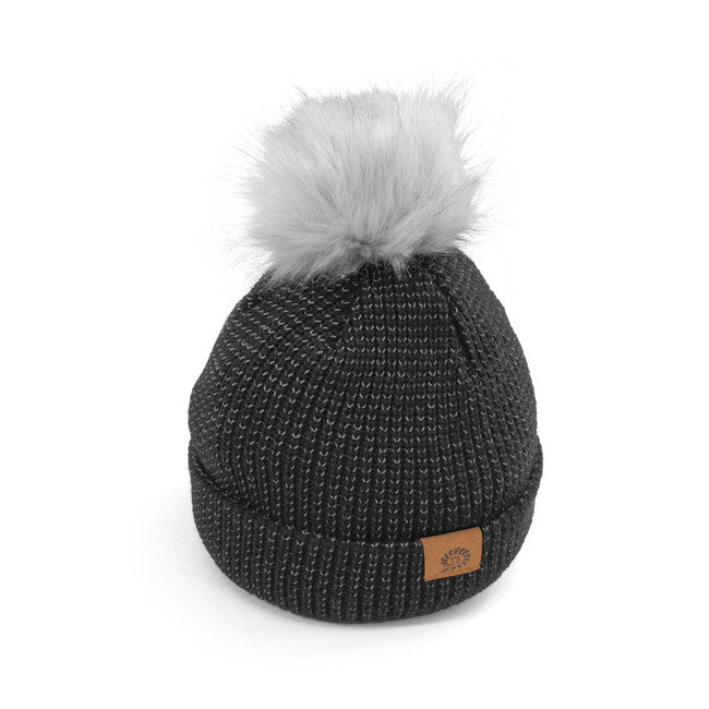 Origin Outdoors рефлективна шапка з помпоном, чорна