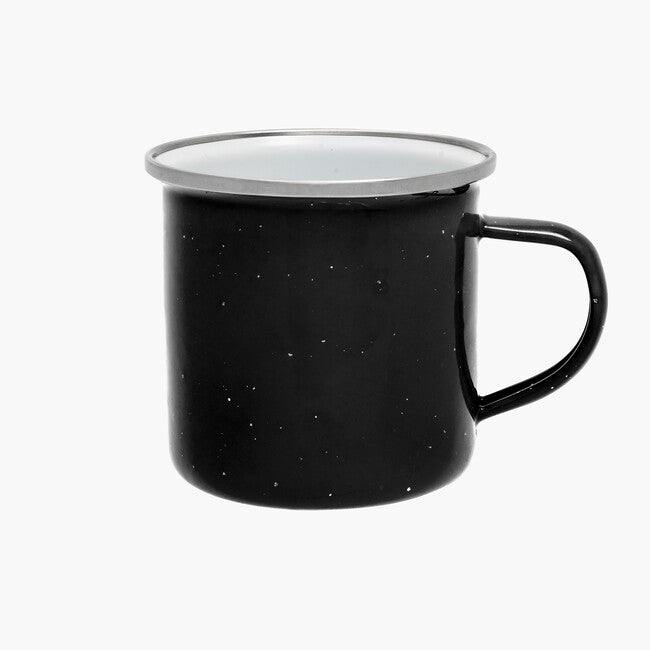Origin Outdoors емальована чашка, чорна, 360 ml