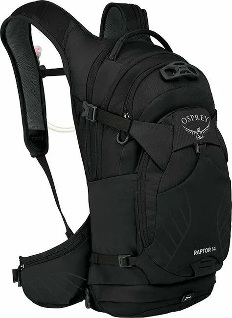 OSPREY RAPTOR 14 EF велосипедний рюкзак, чорний/вольфрам