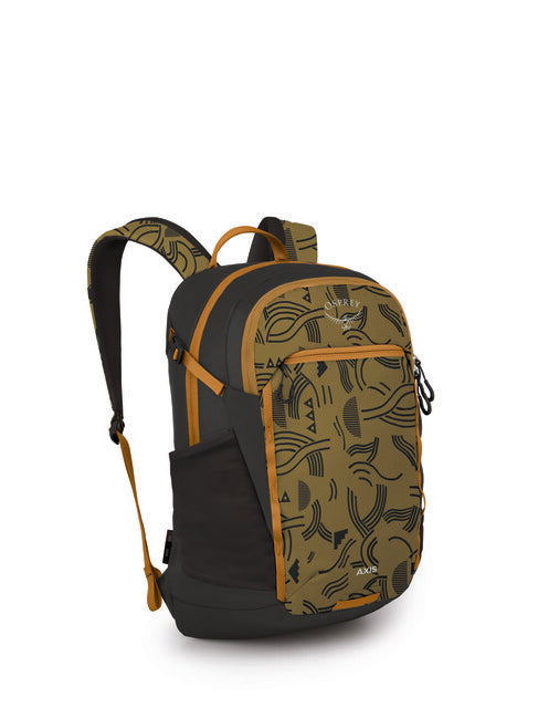 OSPREY AXIS міський рюкзак, find the way print/чорний