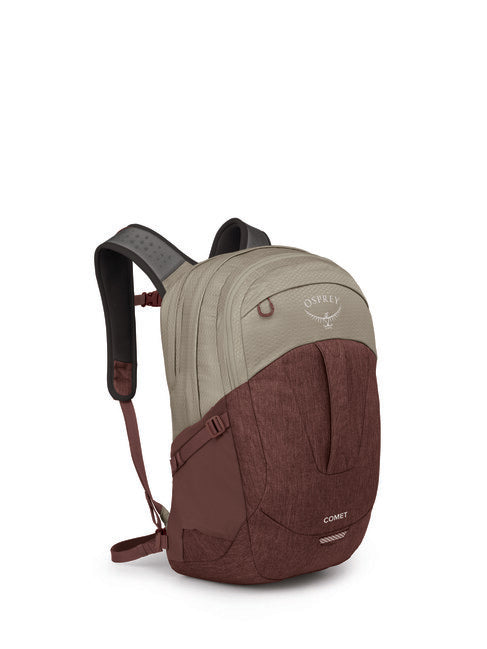 Osprey Comet міський рюкзак, sawdust загарний/raisin червоний