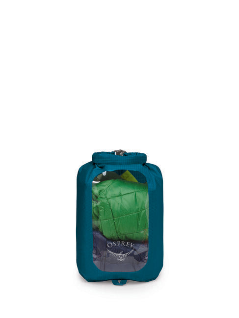 OSPREY DRY SACK 12 W/WINDOW непромокаємий мішок, waterfront синій