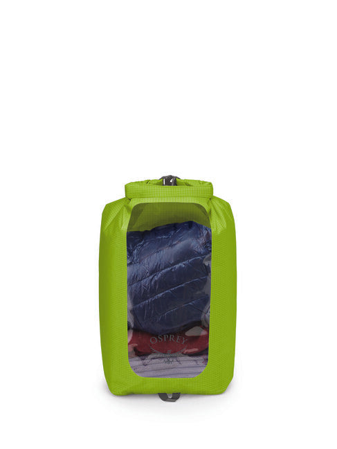 OSPREY DRY SACK 20 W/WINDOW непромокаємий мішок, лаймово-зелений