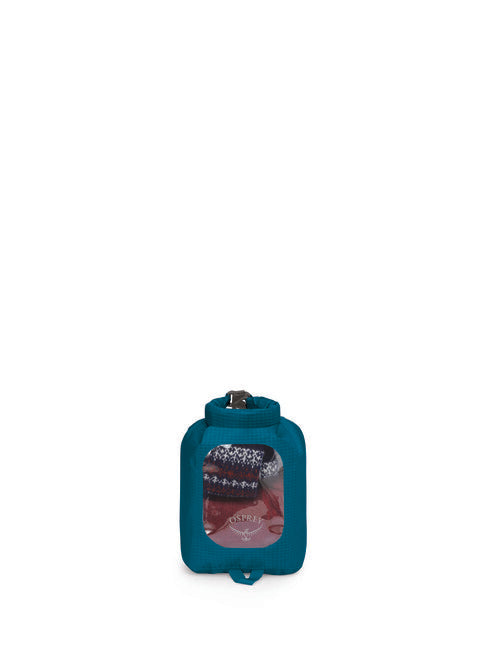 OSPREY DRY SACK 3 W/WINDOW непромокаємий мішок, waterfront синій