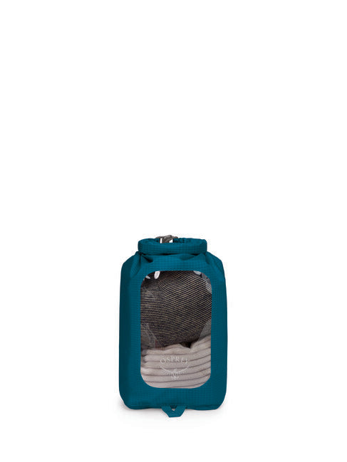 OSPREY DRY SACK 6 W/WINDOW непромокаємий мішок, waterfront синій