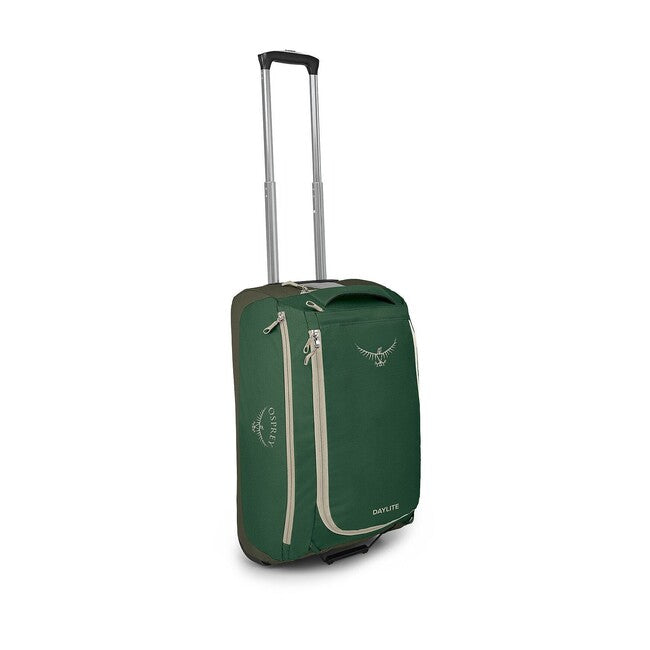 OSPREY Daylite Carry-On Whld Duffel 41 дорожна сумка на колесах, зелений кроновий/зелений creek