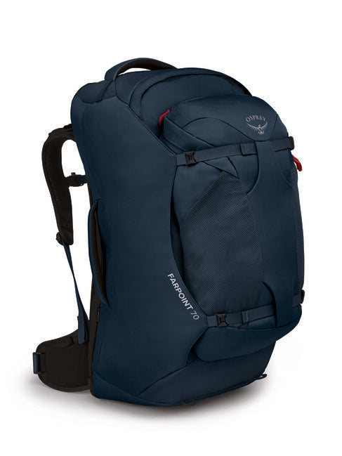 OSPREY Farpoint 70 дорожний рюкзак, приглушеного космічного синього