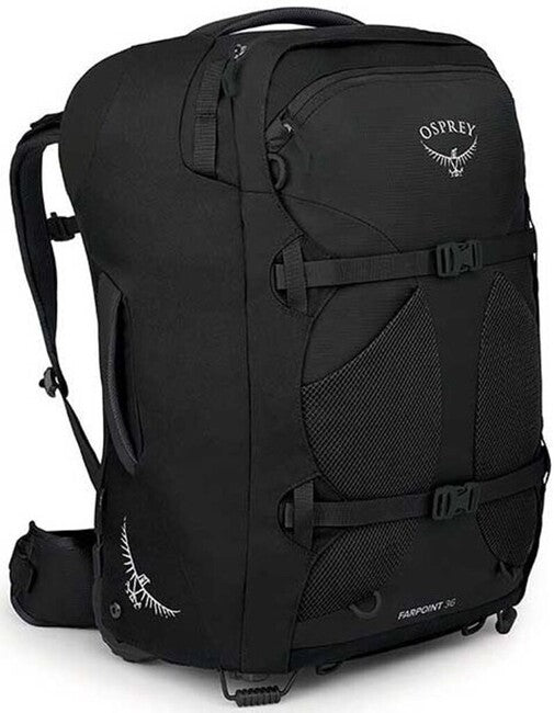 OSPREY Farpoint Wheels 36 II сумка для подорожей на колесах, чорна