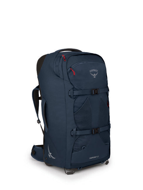 OSPREY Farpoint Wheels 65 дорожна сумка на колесах, приглушено-синій