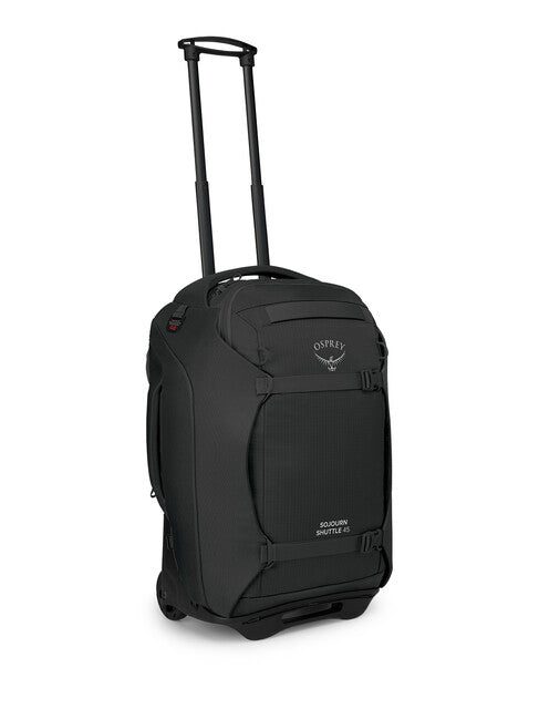 OSPREY Shuttle 45 дорожна сумка на колесах, чорна