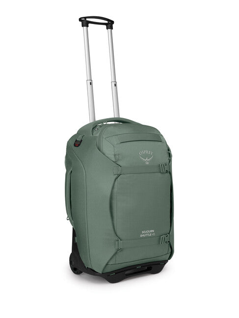 OSPREY SHUTTLE 45 дорожна сумка на колесах, косереу зелений