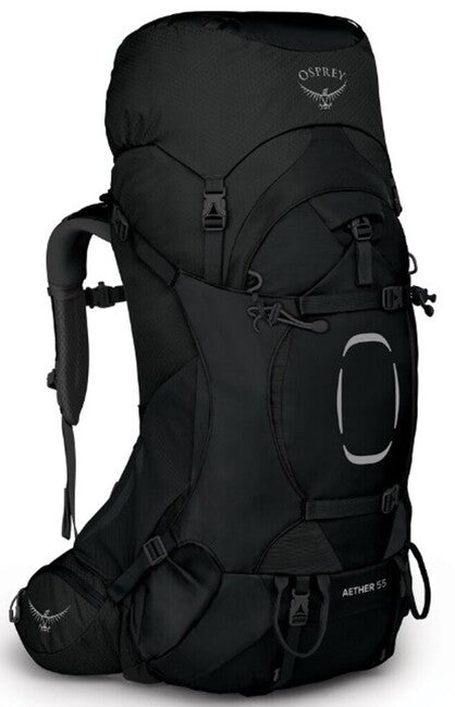 OSPREY Aether 55 II туристичний рюкзак, чорний