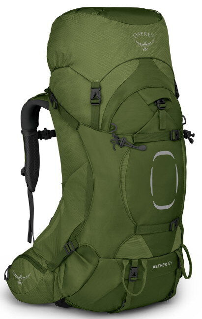 OSPREY Aether 55 II туристичний рюкзак, гірчично-часниковий зелений