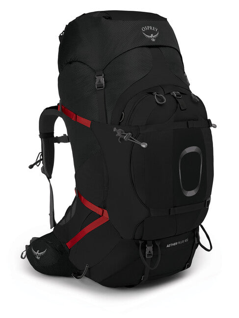 OSPREY Aether Plus 100 туристичний рюкзак, чорний