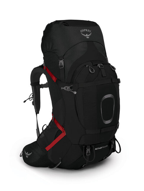 OSPREY AETHER PLUS 60 туристичний рюкзак, чорний