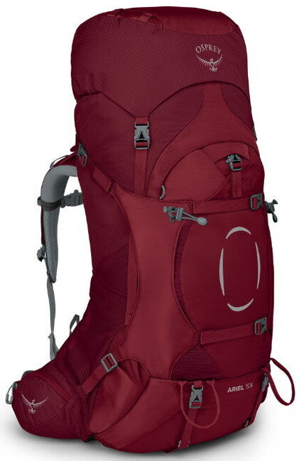 OSPREY рюкзак ARIEL 55 II туристичний, бордовий