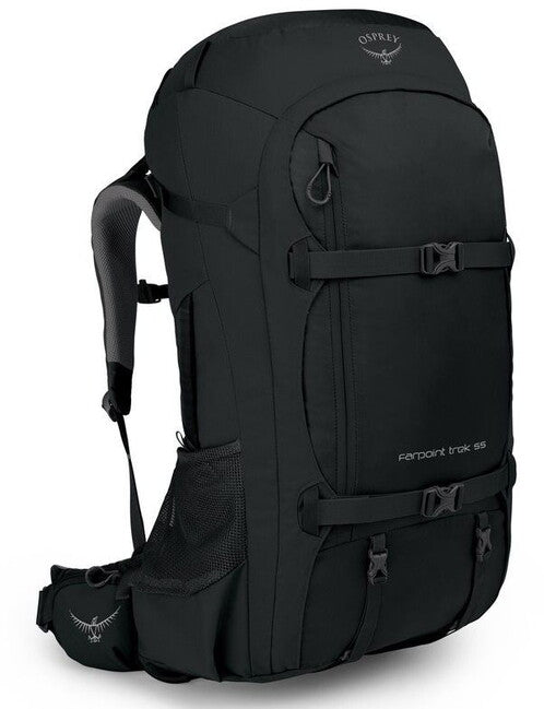 OSPREY Farpoint Trek 55 II мандрівний рюкзак, чорний