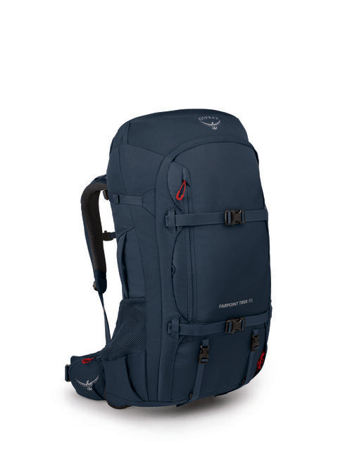 OSPREY Farpoint Trek 55 дорожний рюкзак, приглушений космічний синій