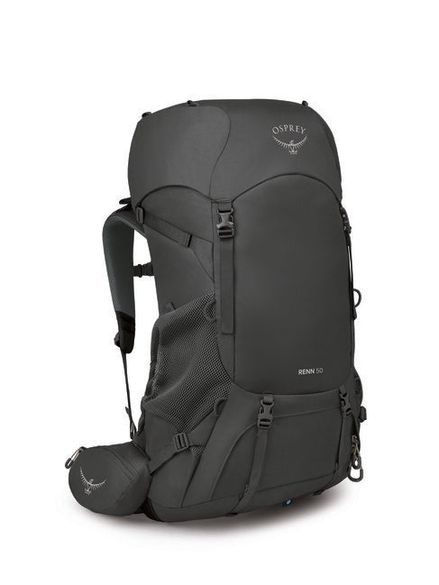 OSPREY Renn 50 туристичний рюкзак, темний деревне вугілля/сірий вовчий
