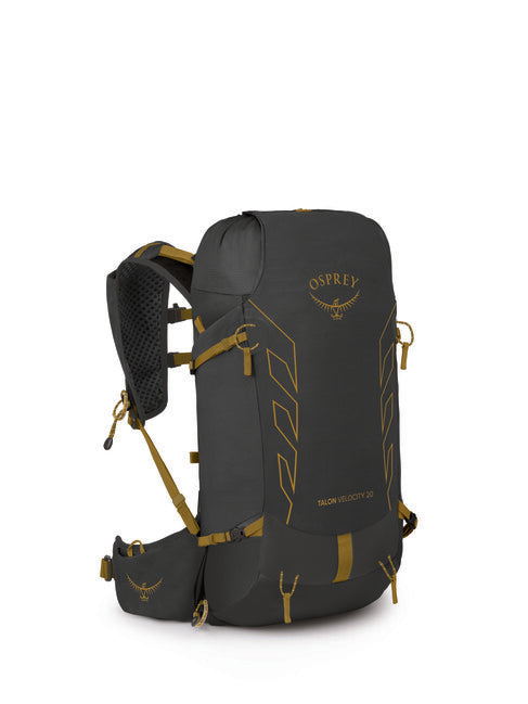 OSPREY TALON VELOCITY 20 туристичний рюкзак, темно-сірий/жовтий
