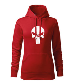 DRAGOWA жіноче худі Punisher 320 g/m², червоне