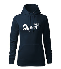 DRAGOWA жіноче худі queen 320 g/m², темно-синє